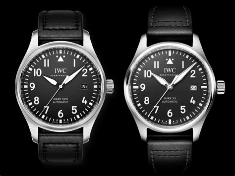 iwc mark xx vs mark xviii|iwc mark xviii vs xx.